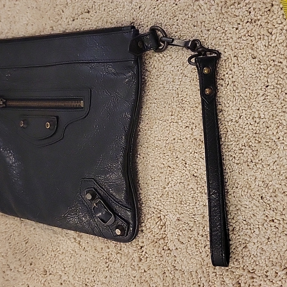 balenciaga wristlet